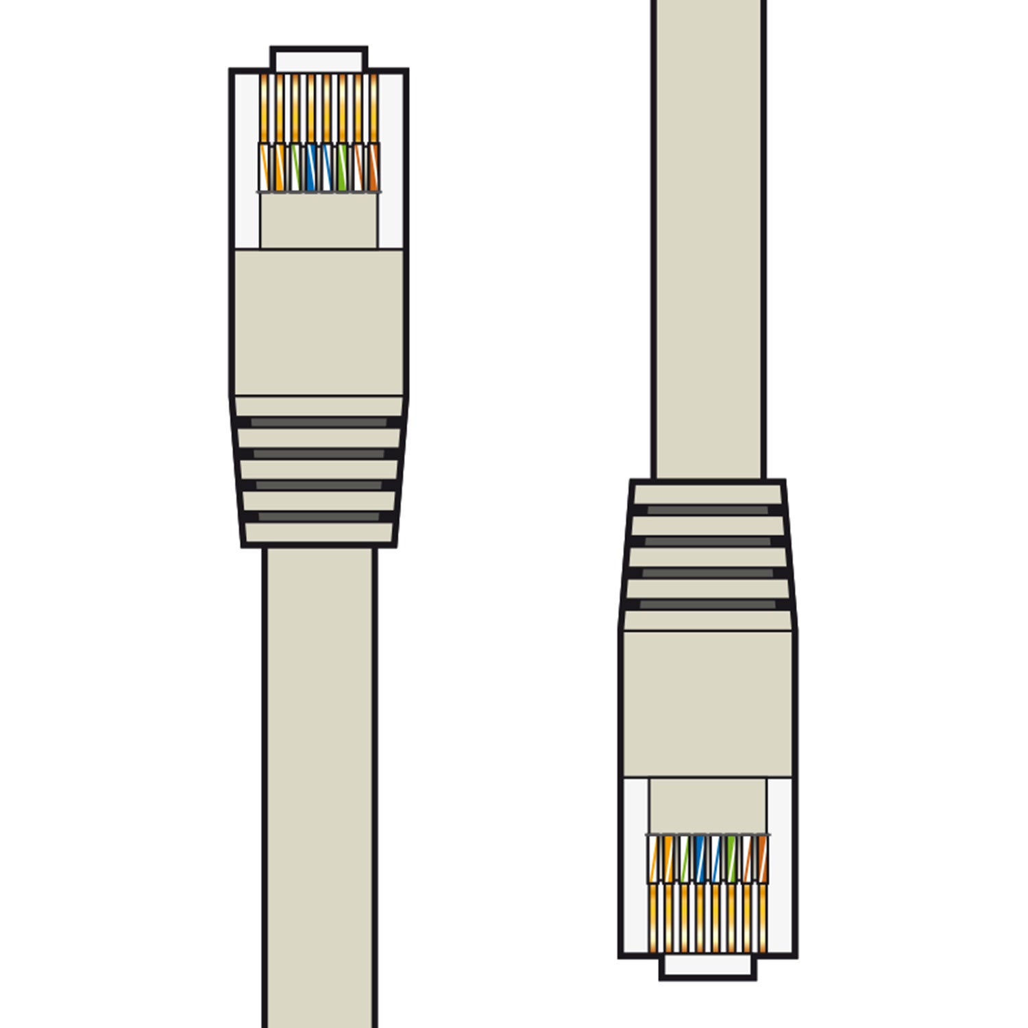 AV:Link Cat6 Patch Lead UTP RJ45 plug to RJ45 plug 30.0m