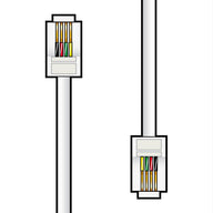 AV:Link RJ11 modular plug to plug lead 3.0m