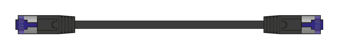 AV:Link Cat7 S/FTP RJ45 Patch Lead 2m - view 2