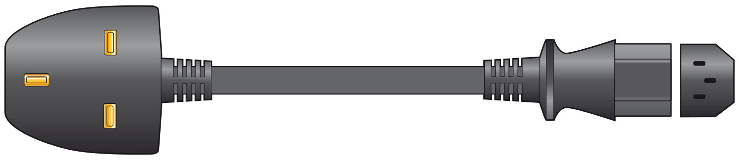 Mercury Power Lead UK Plug - IEC Black 1.5m - view 2