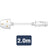 Mercury Power Lead UK Plug - IEC White 2.0m - view 2