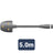 Mercury Mains Power Lead UK Plug - Fig 8 Black 5.0m - view 3