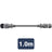 Mercury Mains Extension Lead IEC Plug - IEC Socket 1.0m - view 2