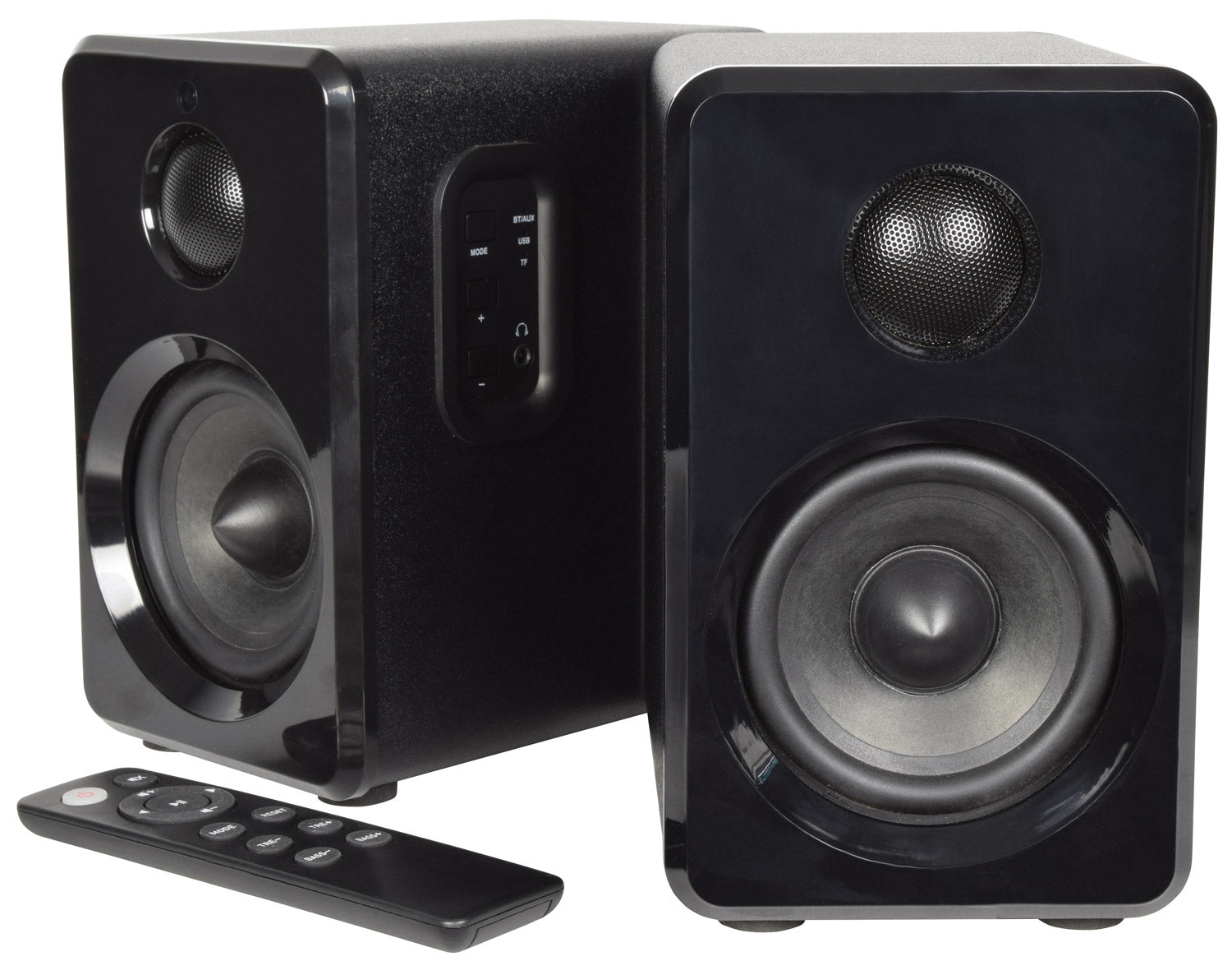 AV:Link Active Bluetooth Bookshelf Speakers Black - view 3