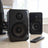 AV:Link Active Bluetooth Bookshelf Speakers Black - view 7