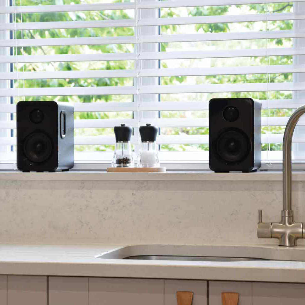 AV:Link Active Bluetooth Bookshelf Speakers Black - view 10