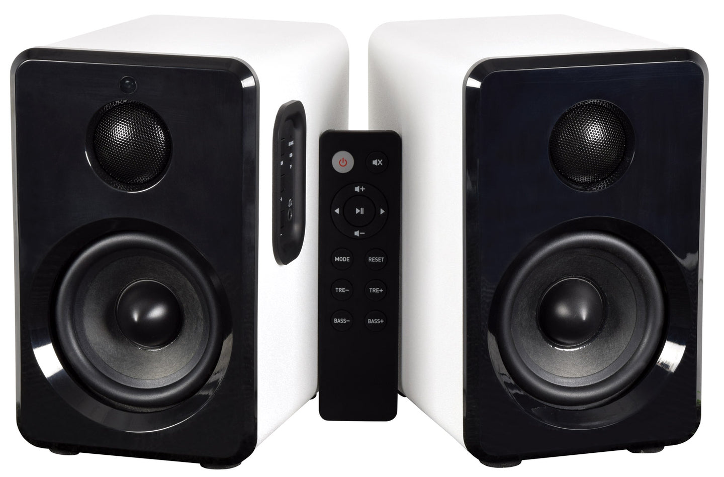 AV:Link Active Bluetooth Bookshelf Speakers White - view 2