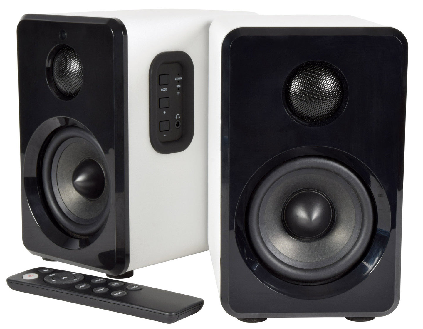 AV:Link Active Bluetooth Bookshelf Speakers White - view 3