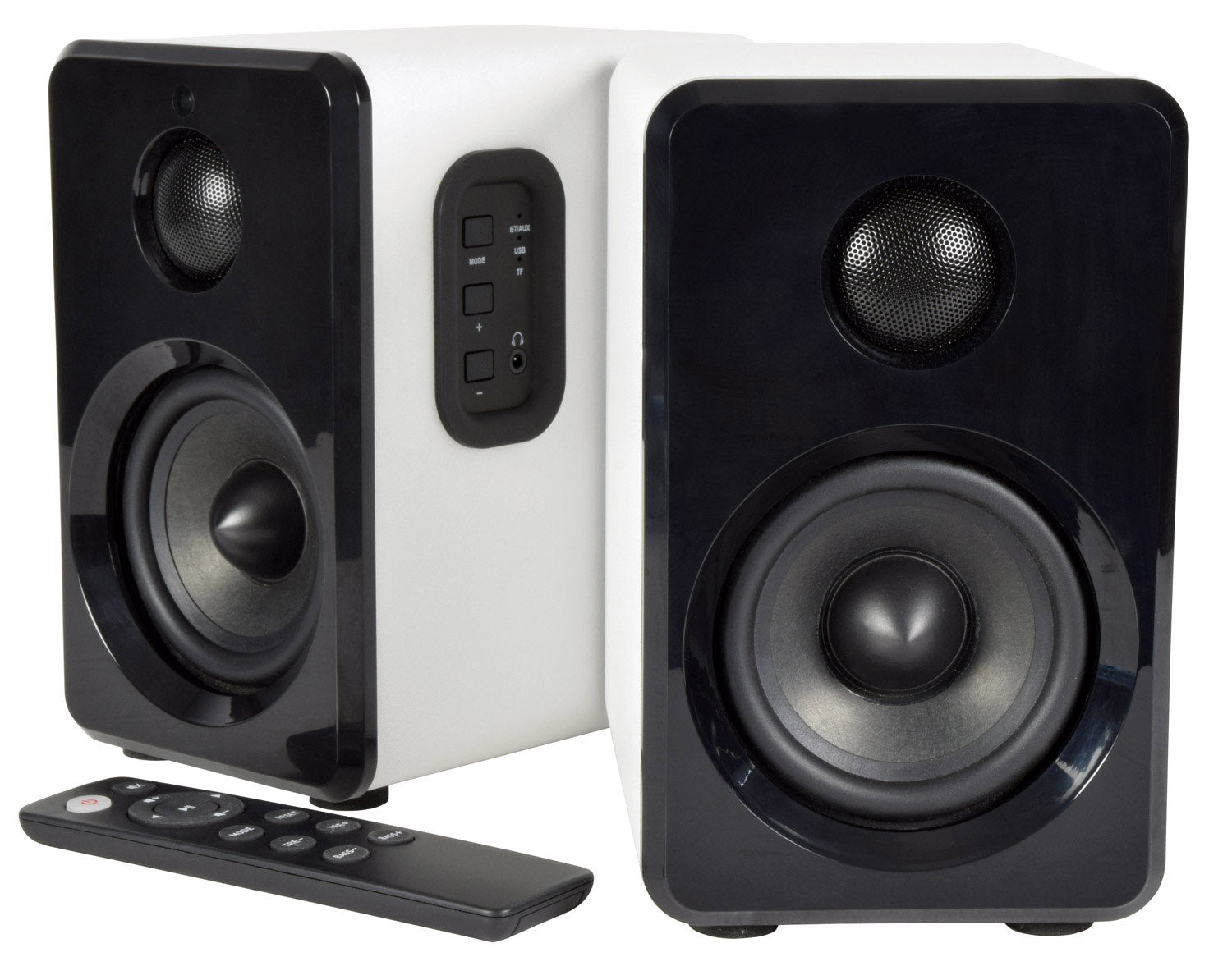 AV:Link Active Bluetooth Bookshelf Speakers White - view 3