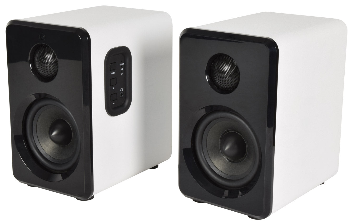 AV:Link Active Bluetooth Bookshelf Speakers White