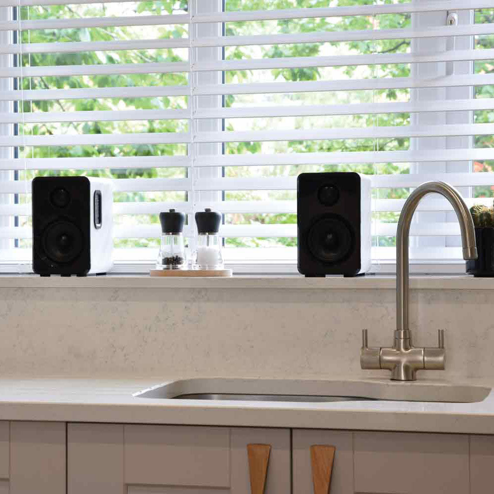 AV:Link Active Bluetooth Bookshelf Speakers White - view 10