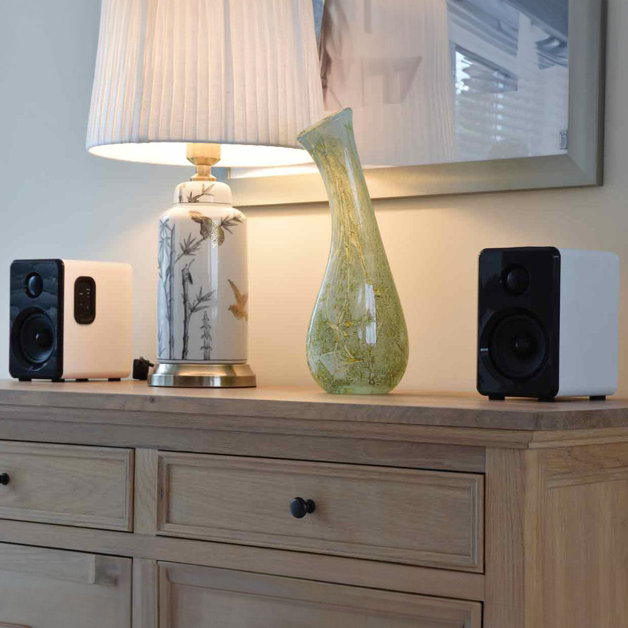 AV:Link Active Bluetooth Bookshelf Speakers White - view 11