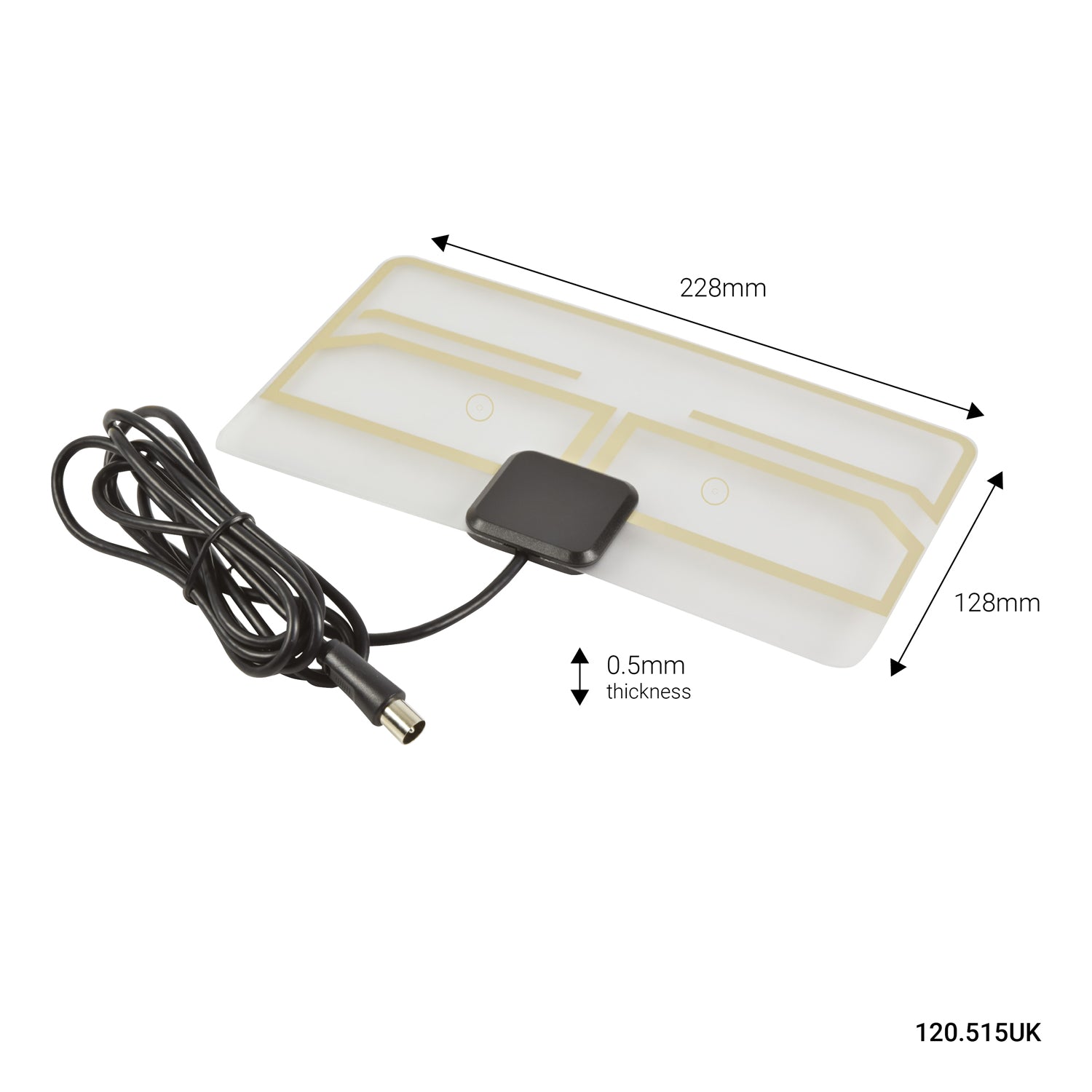 Mercury Paper-thin Transparent HDTV Aerial - view 8