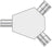 AV:Link Adaptor Coaxial Y Splitter