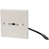 AV:Link USB4 Type-C Wallplate with Male Tail