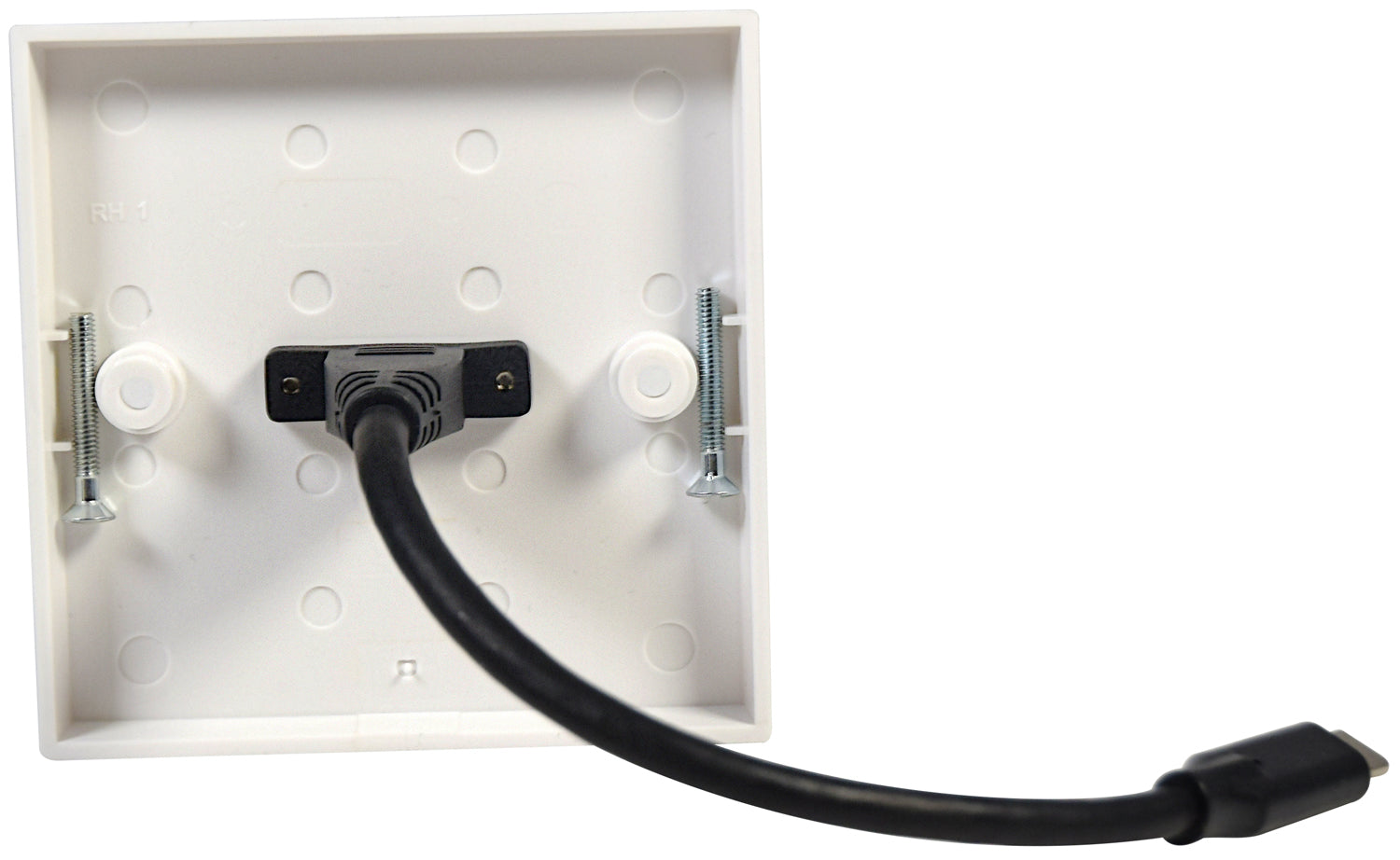 AV:Link USB4 Type-C Wallplate with Male Tail - view 2