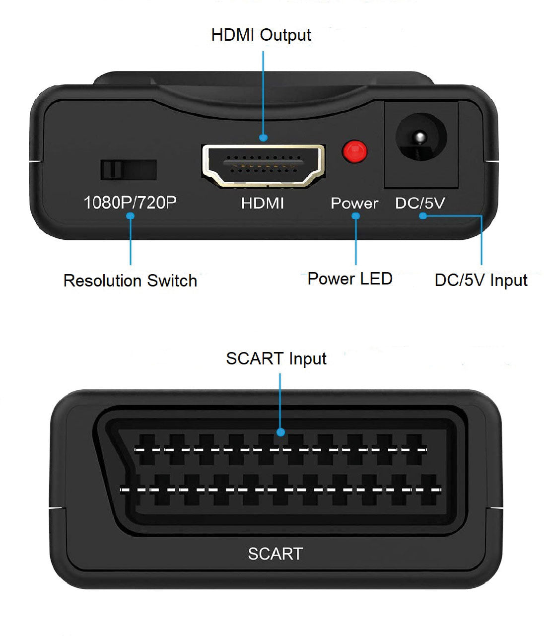 AV:Link Scart to HDMI Converter - view 3