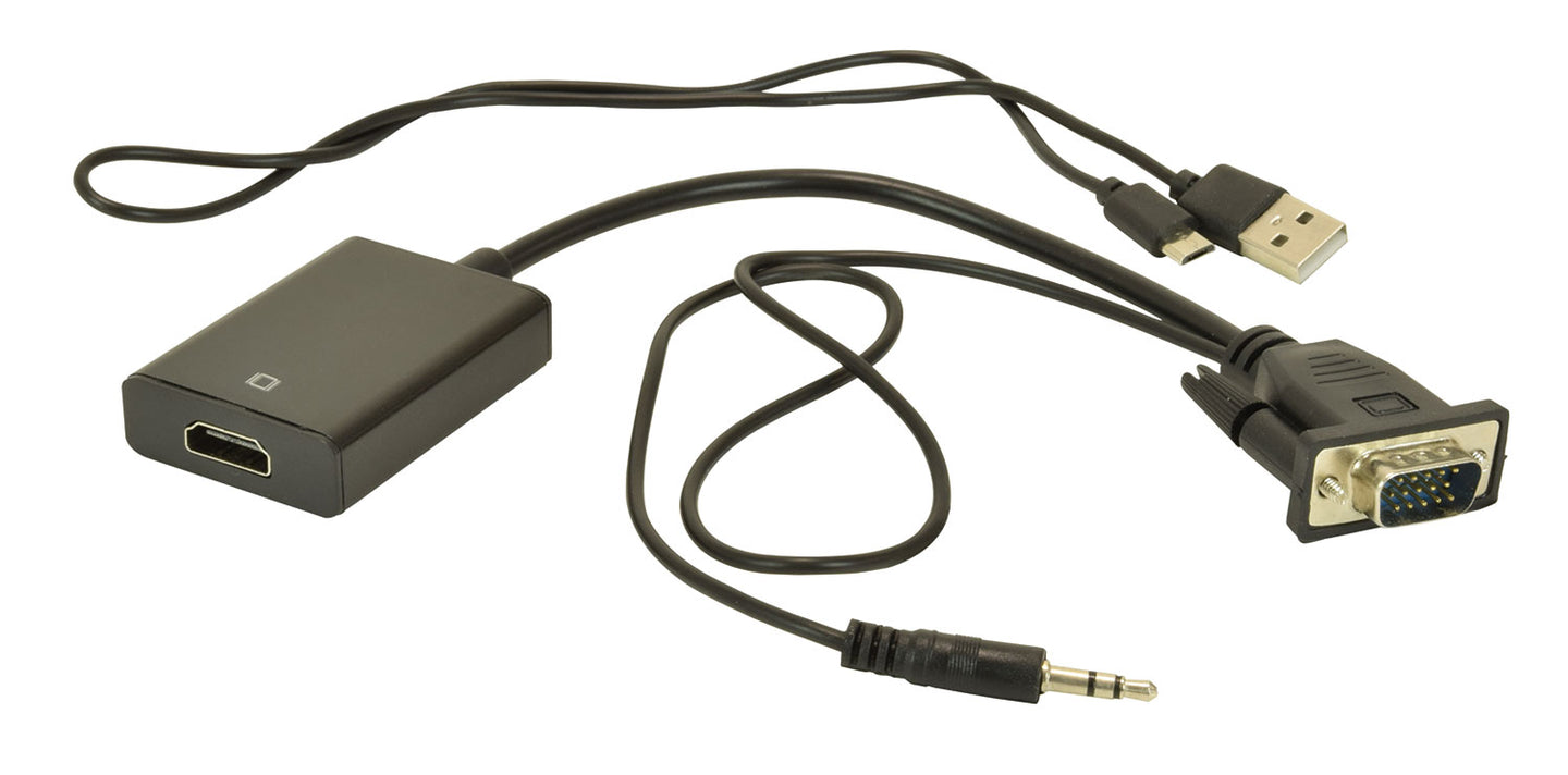 AV:Link Adaptor Lead Kit VGA Port Plug – HDMI Socket - view 4