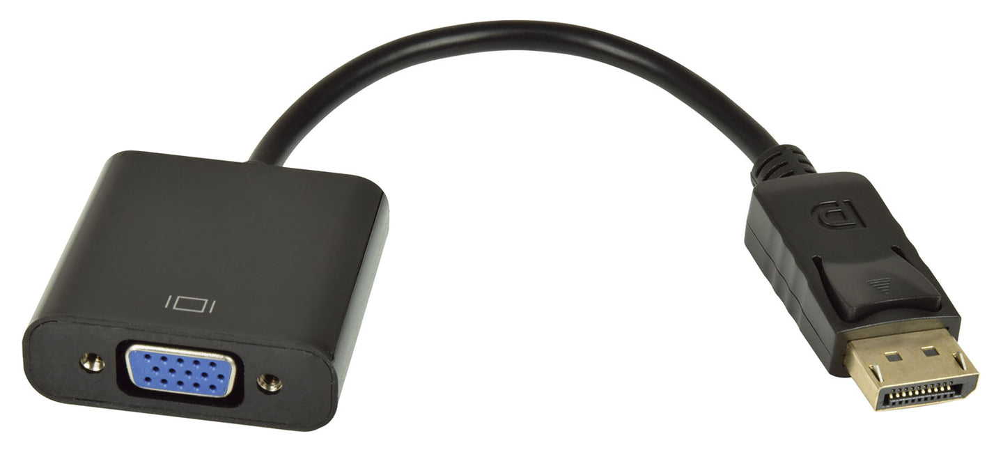 AV:Link Adaptor Lead Display Port Plug – VGA Socket - view 3