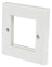 AV:Link Single Gang Wall Plate Frame for 2 Modules - view 2
