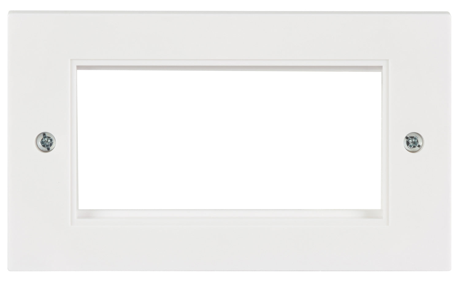 AV:Link Double Gang Wall Plate Frame for 4 Modules