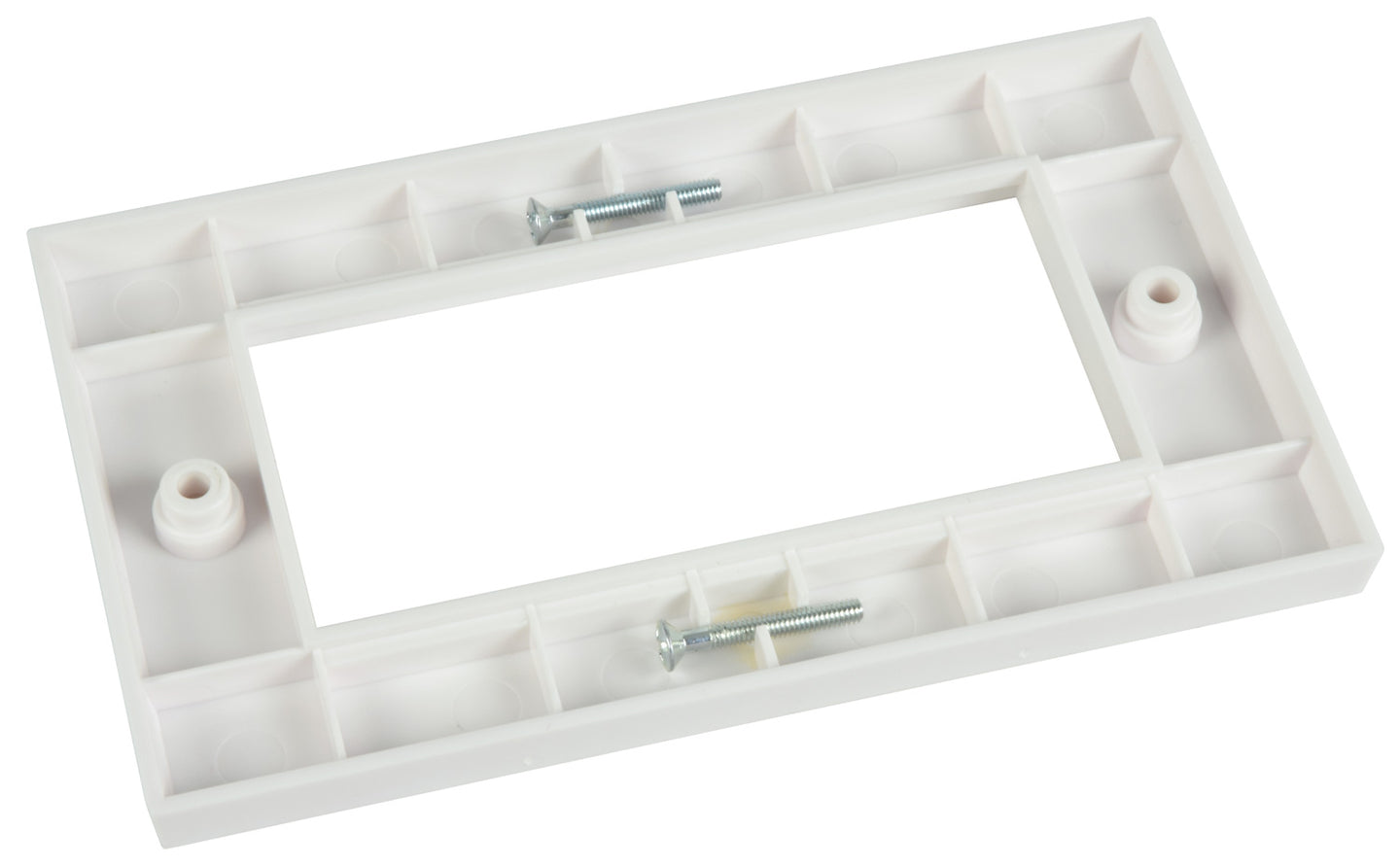 AV:Link Double Gang Wall Plate Frame for 4 Modules - view 3