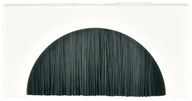 AV:Link Wall Plate Module - Brush Filled Aperture 25 x 50mm