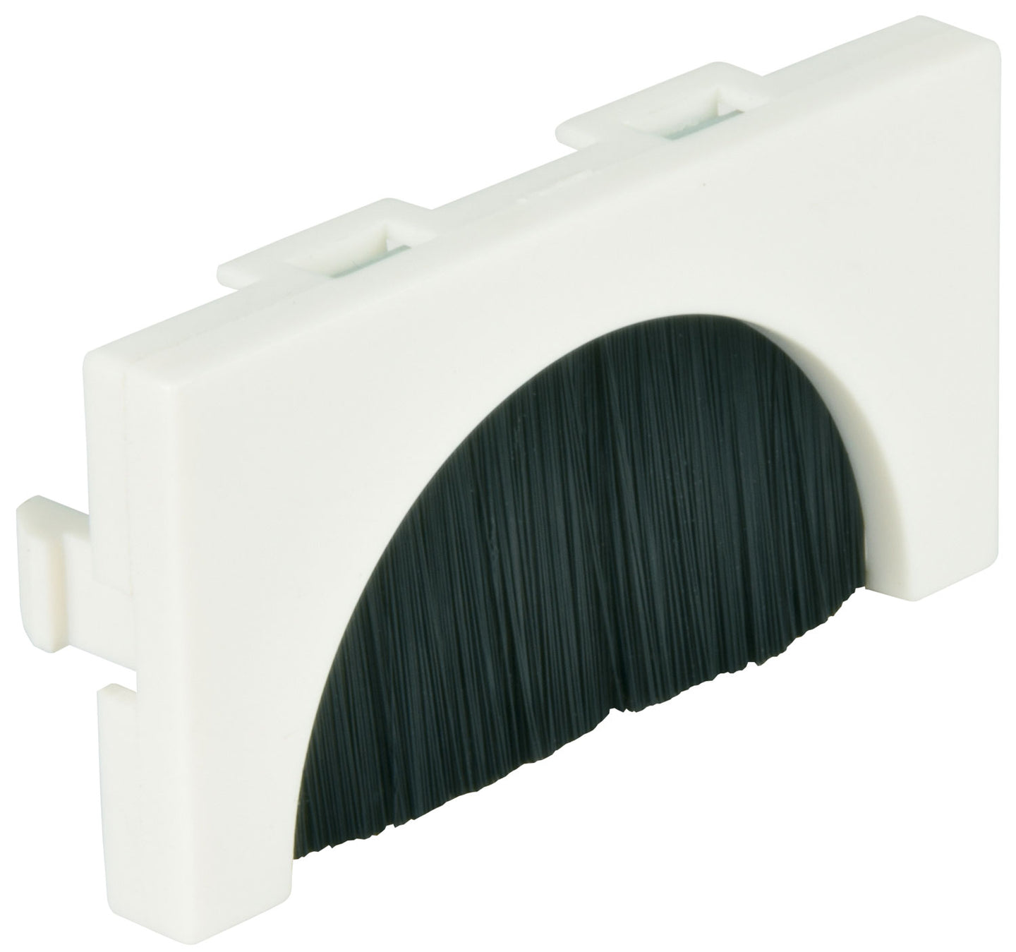 AV:Link Wall Plate Module - Brush Filled Aperture 25 x 50mm - view 3
