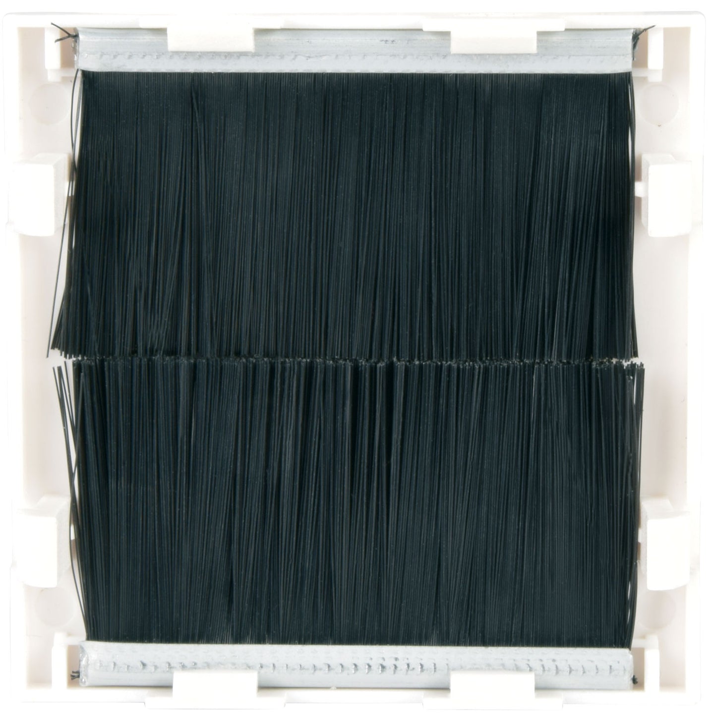 AV:Link Wall Plate Module - Brush Filled Aperture 50 x 50mm - view 3