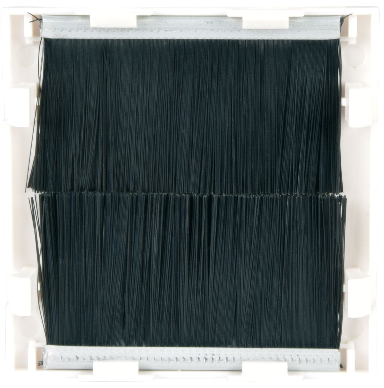 AV:Link Wall Plate Module - Brush Filled Aperture 50 x 50mm - view 3