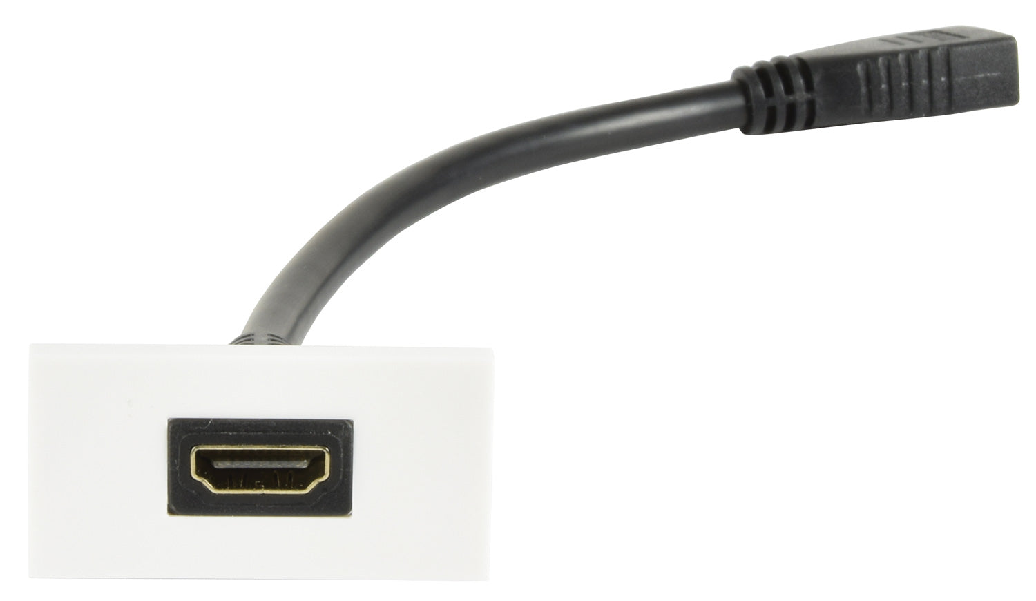 AV:Link Wall Plate Module - HDMI Socket to Female Tail - view 2