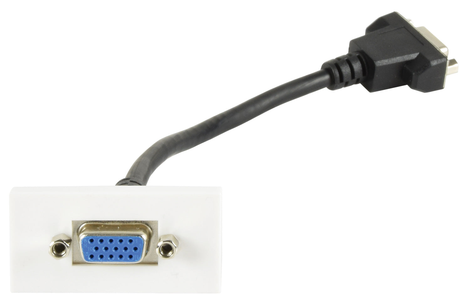 AV:Link Wall Plate Module - VGA Socket to Female Tail - view 2