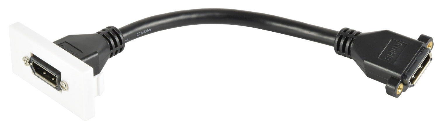 AV:Link Wall Plate Module - DisplayPort Socket to Female Tail