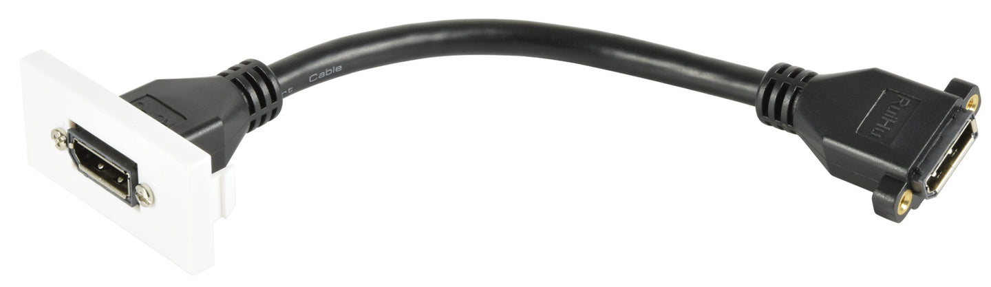 AV:Link Wall Plate Module - DisplayPort Socket to Female Tail