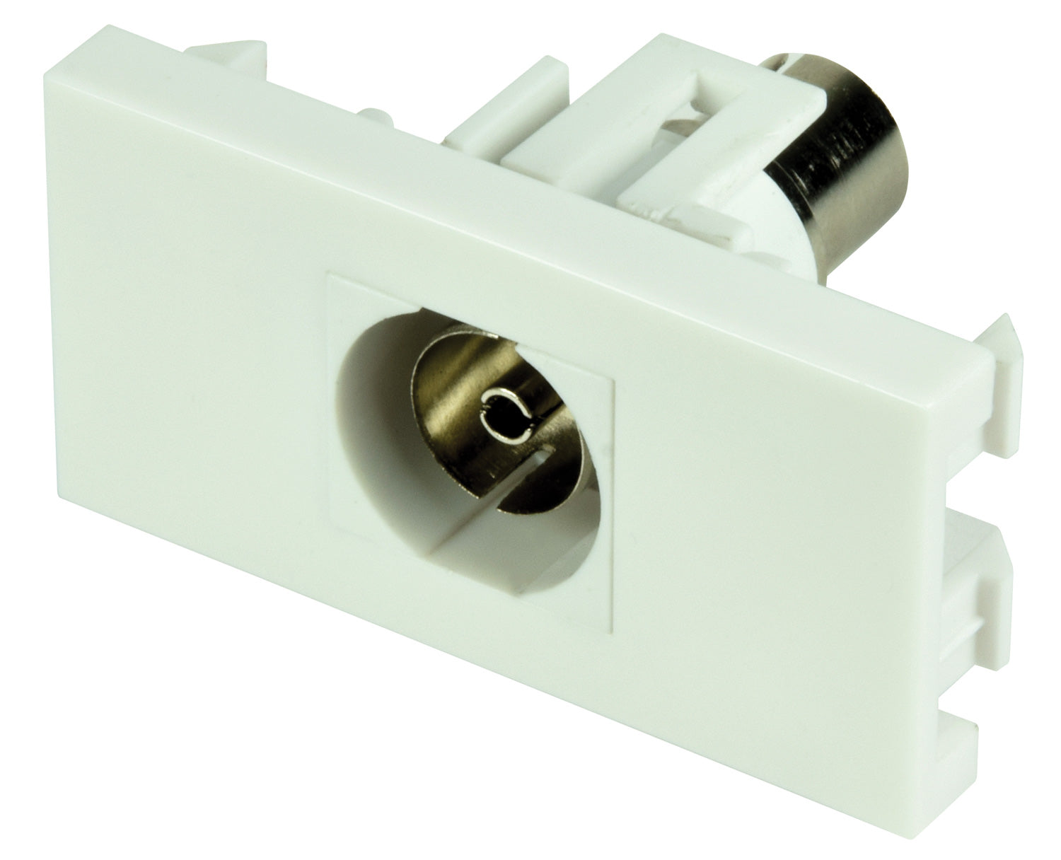 AV:Link Wall Plate Module - Coaxial Keystone Socket