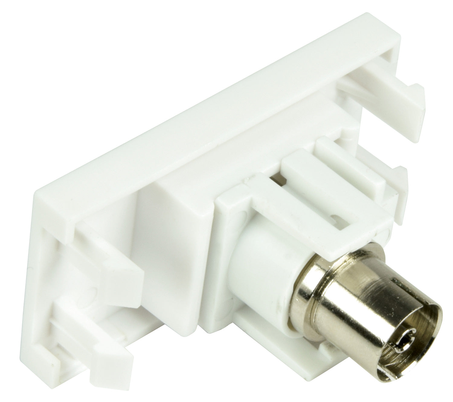 AV:Link Wall Plate Module - Coaxial Keystone Socket - view 3