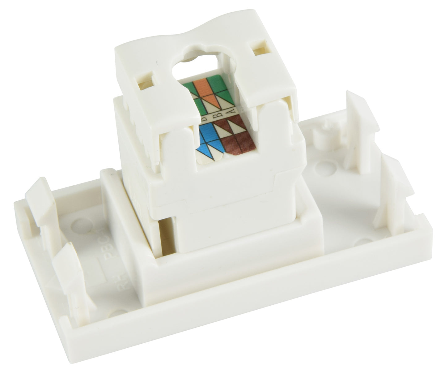 AV:Link Wall Plate Module - Cat6 RJ45 Socket - view 2