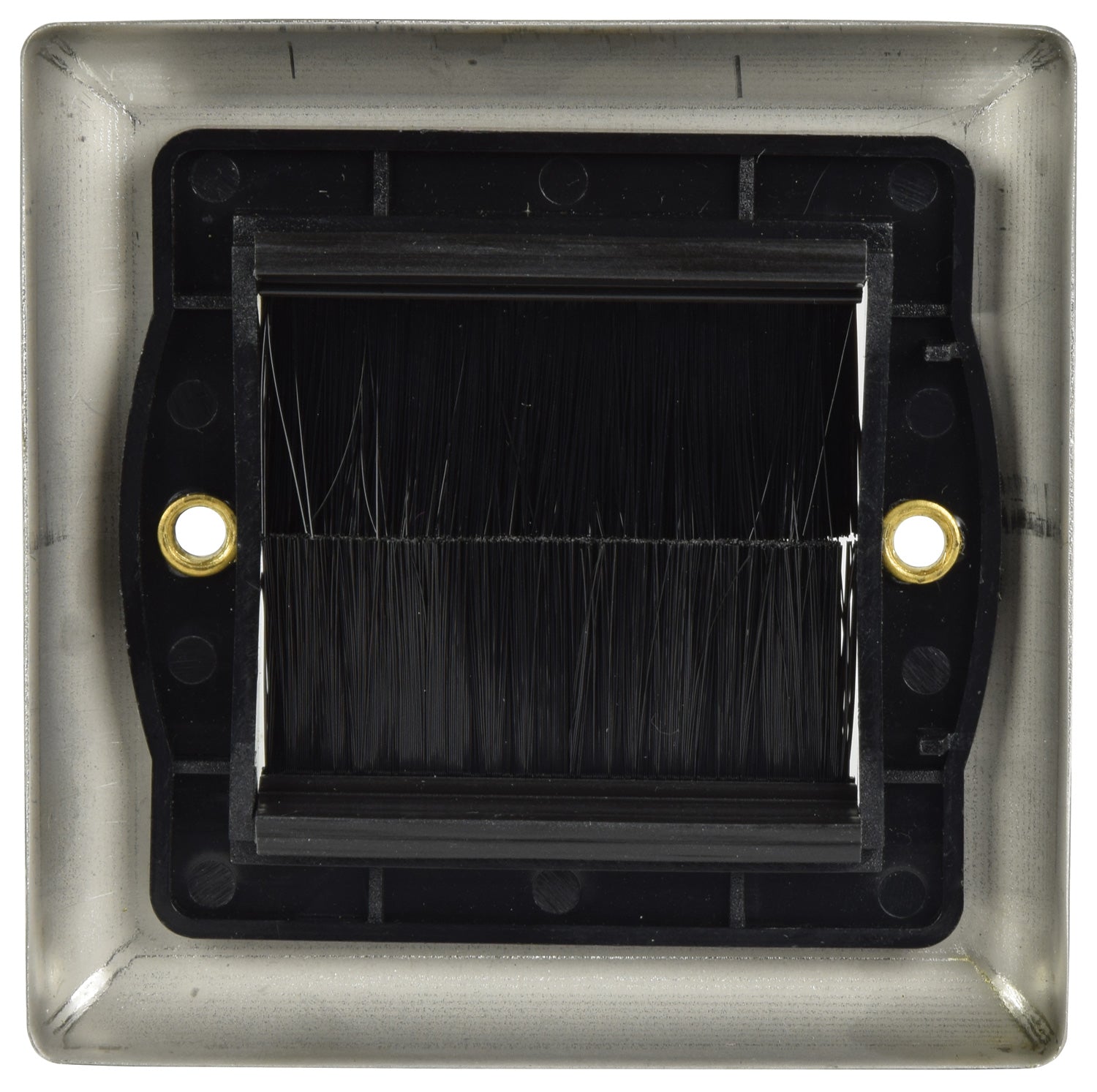 AV:Link Brush Wallplate 1G Steel - view 3