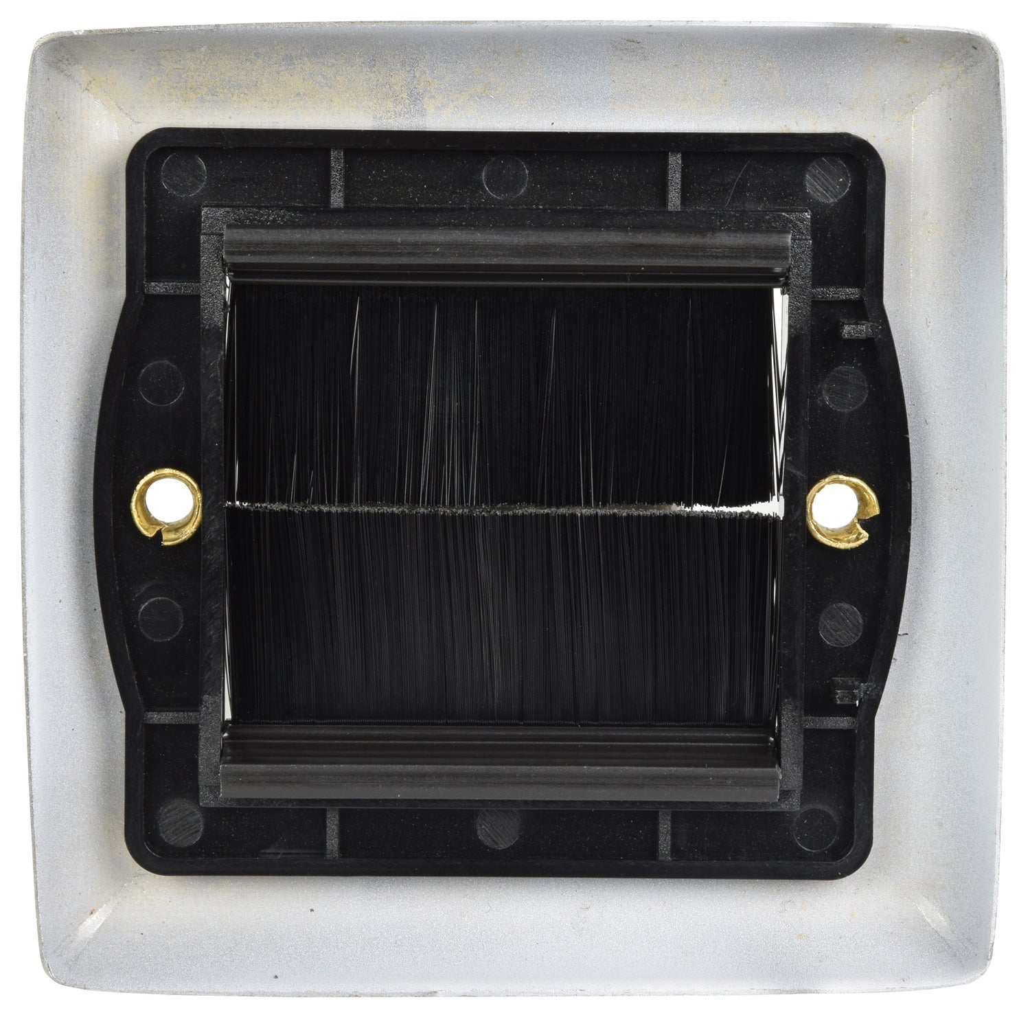 AV:Link Brush Wallplate 1G White Steel - view 3