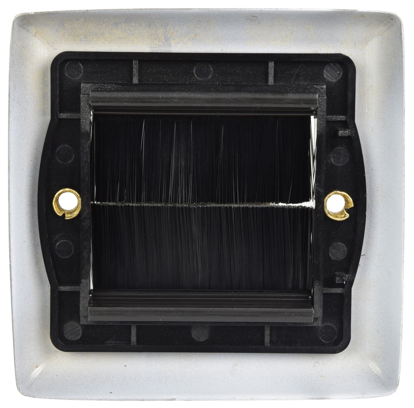 AV:Link Brush Wallplate 1G White Steel - view 3