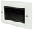 AV:Link Brush Wallplate 2G White Steel - view 2