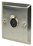 AV:Link Steel Wallplate with XLR Socket - view 2