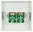 AV:Link Double F-Type Screw Wallplate - view 3