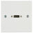 AV:Link HDMI Wallplate with Female Tail - view 2
