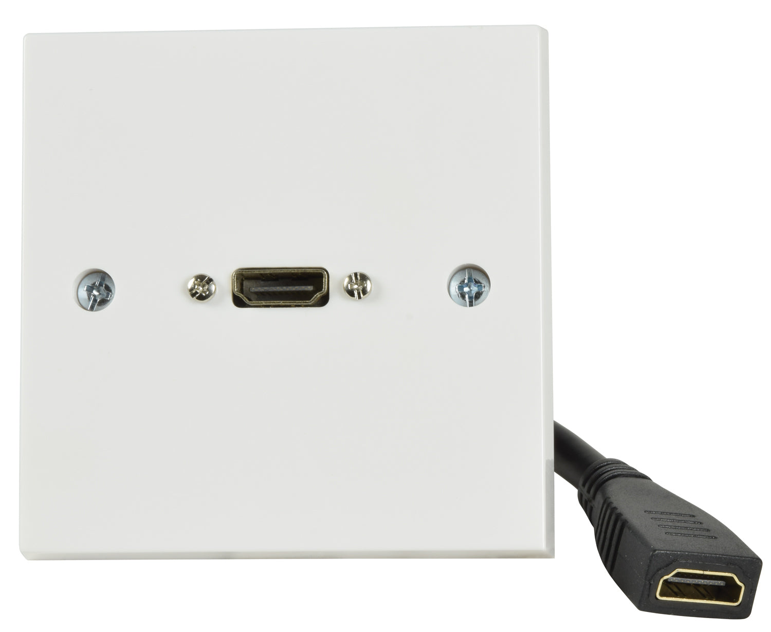 AV:Link HDMI Wallplate with Female Tail