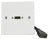 AV:Link HDMI Wallplate with Female Tail