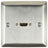 AV:Link Steel HDMI Wallplate with Female Tail - view 2