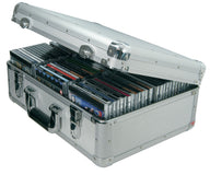 Citronic Aluminium CD flight case, 80 CDs