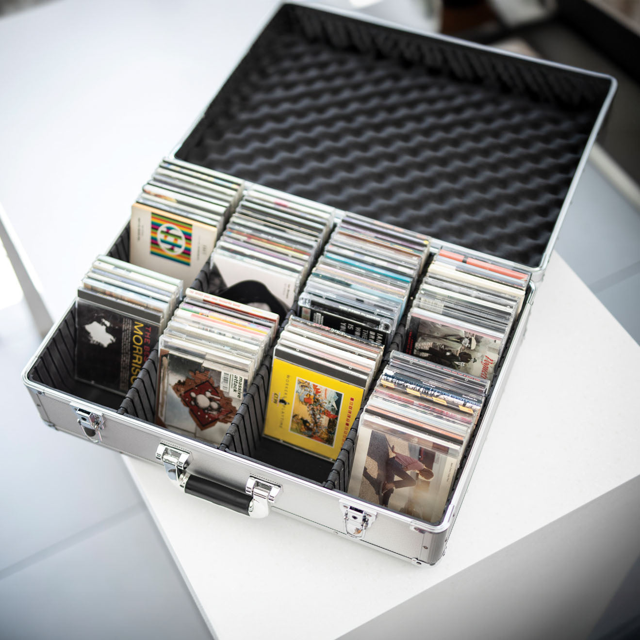 Citronic Aluminium CD flight case, 120 CDs - view 2