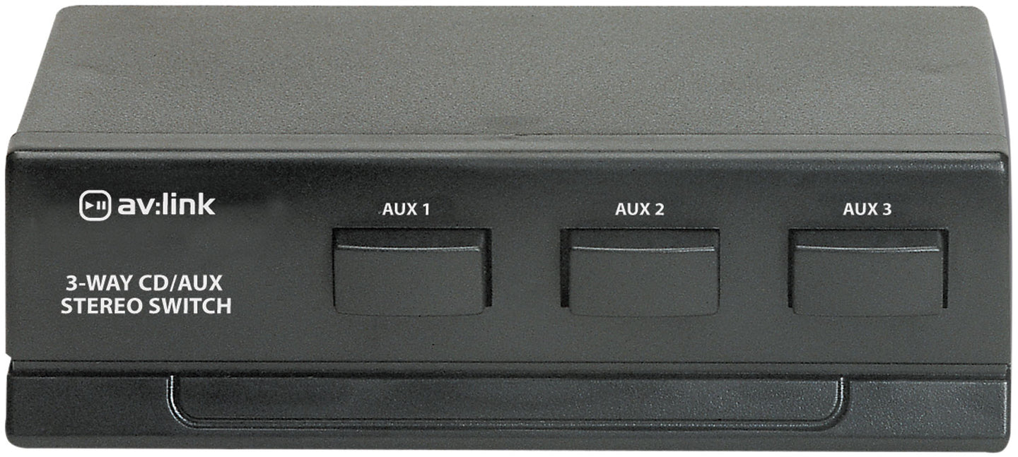 AV:Link Stereo CD/AUX switch, 3-way - view 3